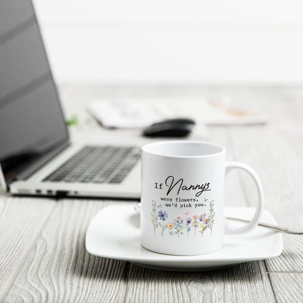 If Grandmas Were Flowers I'd Pick You Gift For Grandma Personalized Mug If Grandmas Were Flowers I'd Pick You Gift For Grandma Personalized Mug