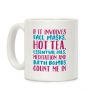 If It involves Self-Care Count Me In White Print Coffee Mug If It involves Self-Care Count Me In White Print Coffee Mug