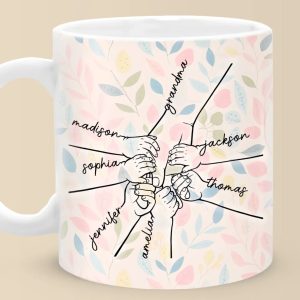 If Nothing Is Going Well, Call Your Grandmother - Family Personalized Custom Mug - Gift For Mom, Grandma
