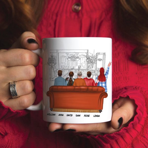 I'll Be There For You DR-WHM-02DNQG261222TM Personalized Friends Mug