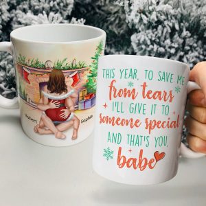 I'll Give It To Someone Special And That's You, Babe- Personalized Coffee Mug- Gift For Him/ Gift For Her-Christmas Gifts- Couple Coffee Mug