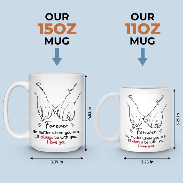 I'll Go Anywhere With You - Couple Personalized Custom Mug - Gift For Husband Wife, Anniversary I'll Go Anywhere With You - Couple Personalized Custom Mug - Gift For Husband Wife, Anniversary