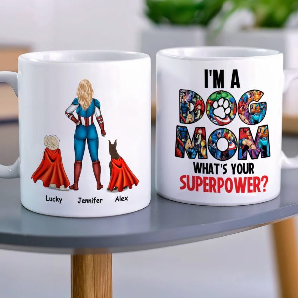 I'm A Dog Mom, Gift For Mom, Personalized Mug, Dog Lover Mug, Mother's Day Gift 07DNHN210423TM I'm A Dog Mom, Gift For Mom, Personalized Mug, Dog Lover Mug, Mother's Day Gift 07DNHN210423TM
