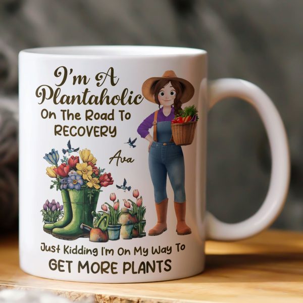 I'm A Plantaholic On The Road To Recovery - Personalized Mug I'm A Plantaholic On The Road To Recovery - Personalized Mug