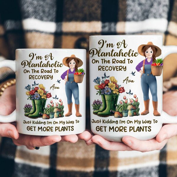 I'm A Plantaholic On The Road To Recovery - Personalized Mug I'm A Plantaholic On The Road To Recovery - Personalized Mug