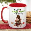 I'm All Toasty Inside And I'm Leaking, Personalized Accent Mug, Funny Couple Gifts