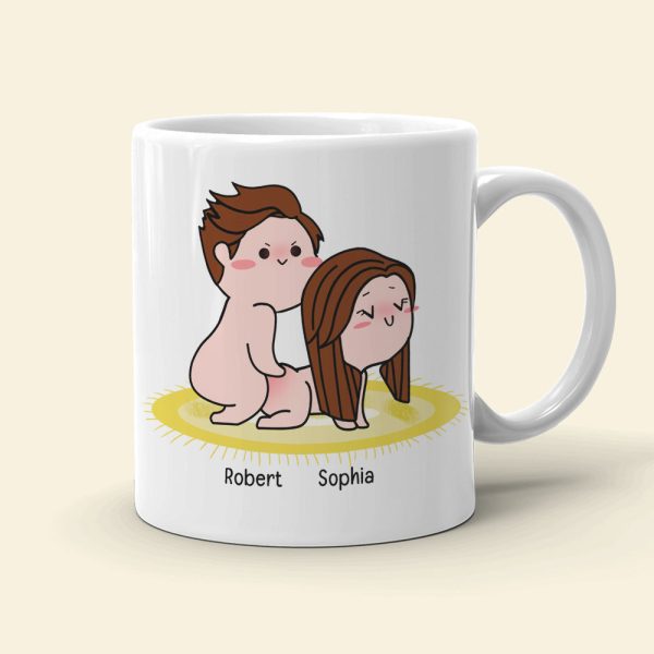 I'm Behind You 100%-Gift For Couple-Personalized Coffee Mug-Funny Couple