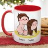 I'm Behind You 100%-Gift For Couple-Personalized Coffee Mug-Funny Couple