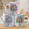 I'm Just A Full-Time Dog Mom - Dog Personalized Custom 3D Inflated Effect Printed Mug - Gift For Pet Owners, Pet Lovers I'm Just A Full-Time Dog Mom - Dog Personalized Custom 3D Inflated Effect Printed Mug - Gift For Pet Owners, Pet Lovers