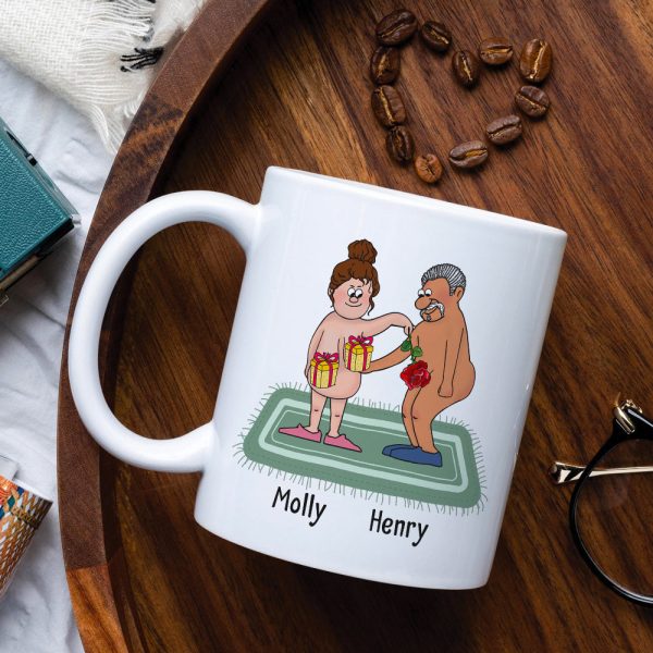 I'm Just A Girl, Personalized Mug, Gift For Naughty Couple