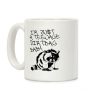 I'm Just a Teenage Dirtbag Baby Emo Raccoon Coffee Mug I'm Just a Teenage Dirtbag Baby Emo Raccoon Coffee Mug