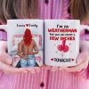 I'm No Weatherman But You Can Expect A Few Inches Tonight Personalized Couple Mug, Gift For Couple