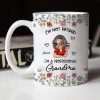 I'm Not Retired Im A Professional Grandma Personalized 3D Inflated Effect Mug, Retirement Gift for Grandma