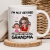 I'm Not Retired I'm A Professional Grandma Personalized Mug, Retirement Gift For Grandma