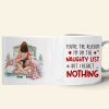 I'm On The Naughty List Personalized Coffee Mug, Couple Gift