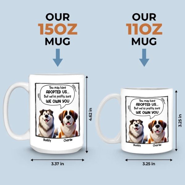 I'm Pretty Sure I Own You - Dog Personalized Custom Mug - Gift For Pet Owners, Pet Lovers I'm Pretty Sure I Own You - Dog Personalized Custom Mug - Gift For Pet Owners, Pet Lovers