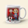 I'm So Happy You Popped Into My Life Personalized Coffee Mug, Couple Gift