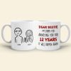 I'm Sorry For Annoying You Personalized Mug, Friends Gift