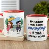 I'm Sorry For Being Annoying - Personalized Couple Mug - Gift For Couple