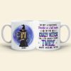 I'm The Crazy Witch Personalized Coffee Mug, Gift For Witch Lover I'm The Crazy Witch Personalized Coffee Mug, Gift For Witch Lover