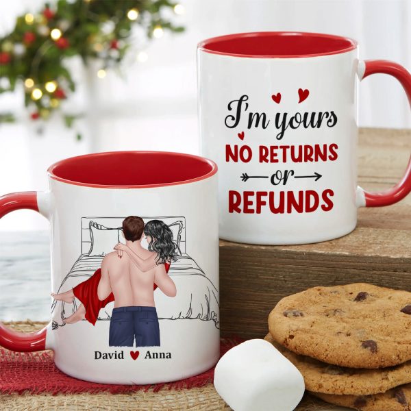 I'm Yours No Returns Of Refunds - Personalized Couple Tumbler - Gift For Couple