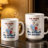 I'm Yours No Returns Or Refunds Cartoon Couple Design - Personalized Custom Coffee Mug - CPL1353_MG I'm Yours No Returns Or Refunds Cartoon Couple Design - Personalized Custom Coffee Mug - CPL1353_MG