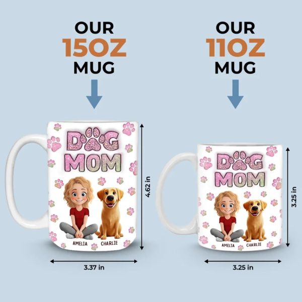 In A World Full Of Chaos, Pets Bring Peace - Dog & Cat Personalized Custom 3D Inflated Effect Printed Mug - Gift For Pet Owners, Pet Lovers In A World Full Of Chaos, Pets Bring Peace - Dog & Cat Personalized Custom 3D Inflated Effect Printed Mug - Gift For Pet Owners, Pet Lovers