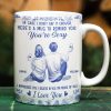 In Case I Don't Say It Enough Couples Toile - Personalized White Edge-to-Edge Mug In Case I Don't Say It Enough Couples Toile - Personalized White Edge-to-Edge Mug