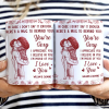 In Case I Don't Say It Enough Kising Couples Toile - Personalized White Edge-to-Edge Mug In Case I Don't Say It Enough Kising Couples Toile - Personalized White Edge-to-Edge Mug