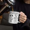 In Case I Don't Say It Enough Kising Couples Toile - Personalized White Edge-to-Edge Mug In Case I Don't Say It Enough Kising Couples Toile - Personalized White Edge-to-Edge Mug