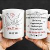 In Case You Need A Little Reminder Linked Rings And Hearts Design - Personalized Custom Coffee Mug - CPL1140_MG In Case You Need A Little Reminder Linked Rings And Hearts Design - Personalized Custom Coffee Mug - CPL1140_MG