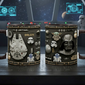 In Dark Place We Find Ourselves - Personalized Accent Mug - Gift For Movie Fans NL122
