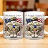 In Honor Of Service, Military Uniform and U.S. Flag - Personalized Custom Coffee Mug - GRAD280_MG In Honor Of Service, Military Uniform and U.S. Flag - Personalized Custom Coffee Mug - GRAD280_MG