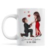 In My Engaged Era Couple Proposal Engagement Gift Future Bride Gift Ideas, Bridal Shower Gift for Her, Bride Mug Wedding Gift for Friend Newly Engaged Personalized Mug