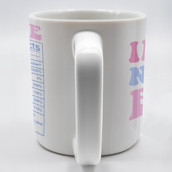 In My Nurse Era, Nurse Nutrition Facts, Nurse Cap And Medical Symbols - Personalized Custom Coffee Mug - NUR013_MG In My Nurse Era, Nurse Nutrition Facts, Nurse Cap And Medical Symbols - Personalized Custom Coffee Mug - NUR013_MG