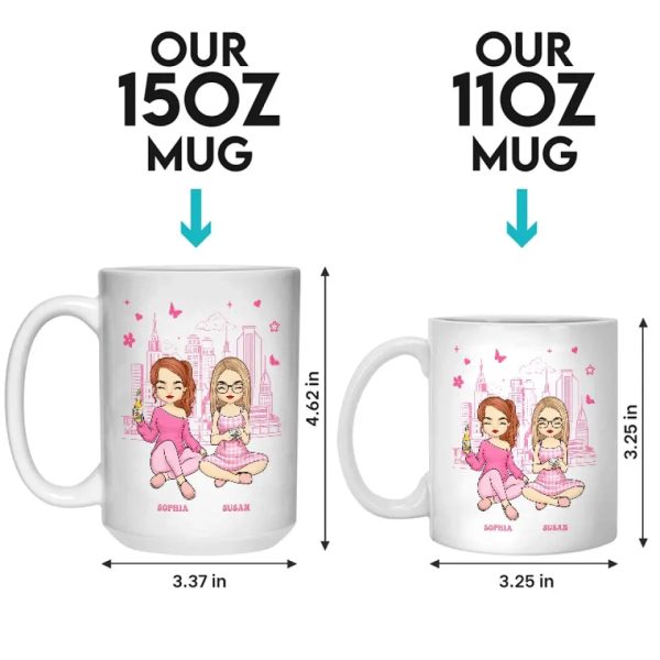 In Our Sisters Era - Bestie Personalized Custom Mug - Gift For Best Friends, BFF, Sisters In Our Sisters Era - Bestie Personalized Custom Mug - Gift For Best Friends, BFF, Sisters