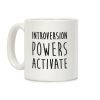 Introversion Powers Activate Coffee Mug Introversion Powers Activate Coffee Mug