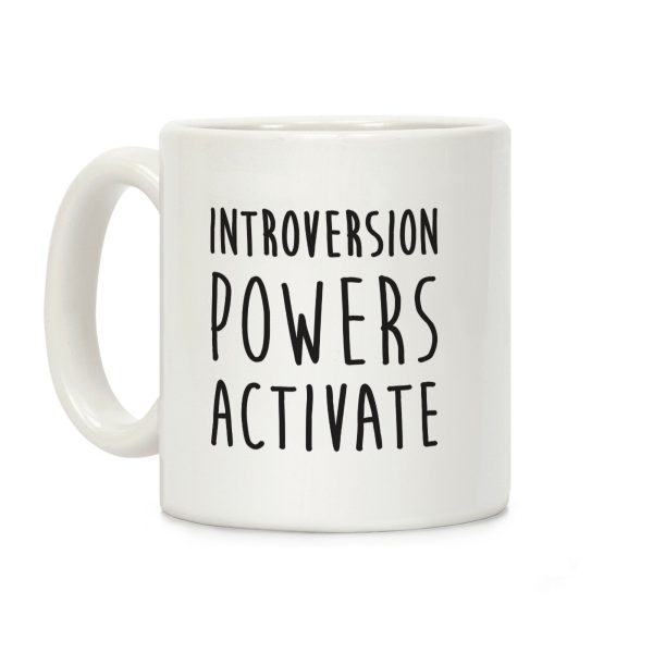 Introversion Powers Activate Coffee Mug Introversion Powers Activate Coffee Mug