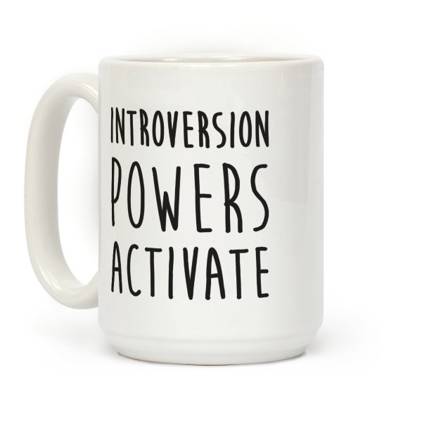 Introversion Powers Activate Coffee Mug Introversion Powers Activate Coffee Mug