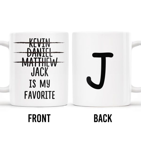 Is My Favorite Custom Coffee Mug - Personalized Custom Coffee Mug - FAM244_MG