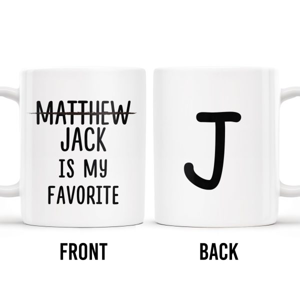 Is My Favorite Custom Coffee Mug - Personalized Custom Coffee Mug - FAM244_MG