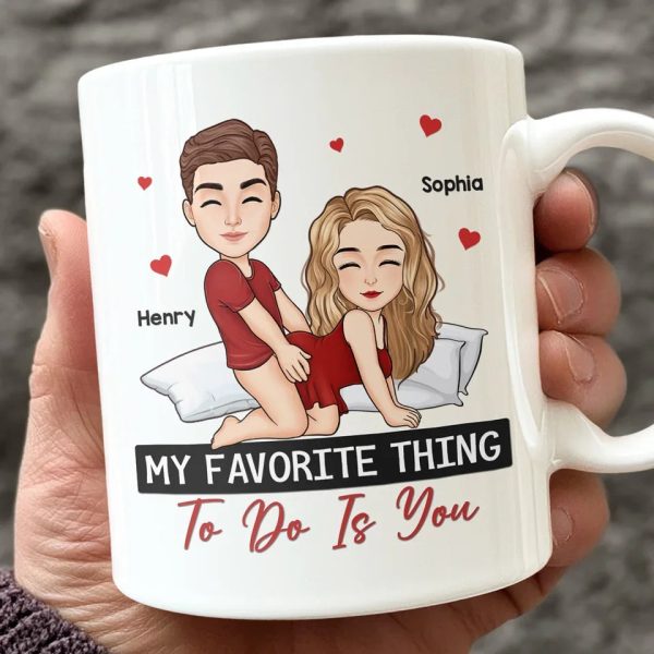 It Started With A Message - Couple Personalized Custom Mug - Christmas Gift For Husband Wife, Anniversary It Started With A Message - Couple Personalized Custom Mug - Christmas Gift For Husband Wife, Anniversary