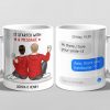 It Started With A Message - Couple Personalized Custom Mug - Gift For Husband Wife, Anniversary It Started With A Message - Couple Personalized Custom Mug - Gift For Husband Wife, Anniversary