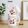 It Takes A Long Time Grow And Old Friends Birth Month Flowers Personalized Mug