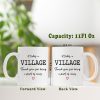 It Takes a Village Thank You for Being Part of Ours Coffee Mug Appreciation Gift It Takes a Village Thank You for Being Part of Ours Coffee Mug Appreciation Gift