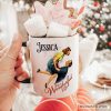 It's a Wonderful Life Personalized Mug, Vintage 1940s Movie Christmas Gift with Custom Name It's a Wonderful Life Personalized Mug, Vintage 1940s Movie Christmas Gift with Custom Name