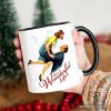 It's a Wonderful Life Personalized Mug, Vintage 1940s Movie Christmas Gift with Custom Name It's a Wonderful Life Personalized Mug, Vintage 1940s Movie Christmas Gift with Custom Name