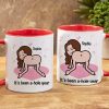 It's Been A-Hole Year Personalized Mug, Gift For Couple, Couple Anniversary Gift, Funny Couple Mug