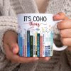 It's Coho Things, Personalized 03NATN141223 Bookworms Coffee Mug, Gift For Book Lovers It's Coho Things, Personalized 03NATN141223 Bookworms Coffee Mug, Gift For Book Lovers