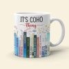 It's Coho Things, Personalized 03NATN141223 Bookworms Coffee Mug, Gift For Book Lovers It's Coho Things, Personalized 03NATN141223 Bookworms Coffee Mug, Gift For Book Lovers